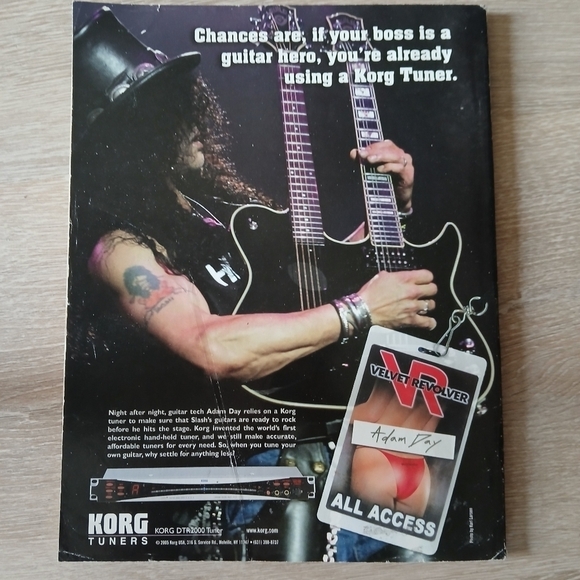 Guitar World Magazine September 2005 The Edge - Celebrates 25 Years of U2 - Picture 3 of 11